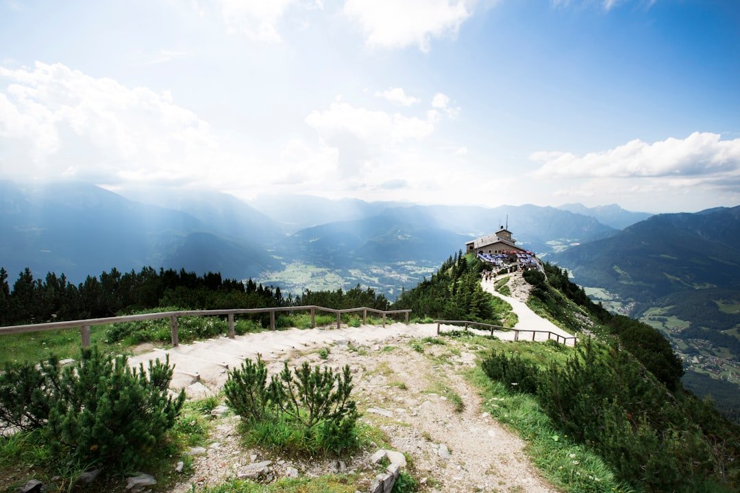 Cog railway summit over Wolfgangsee
