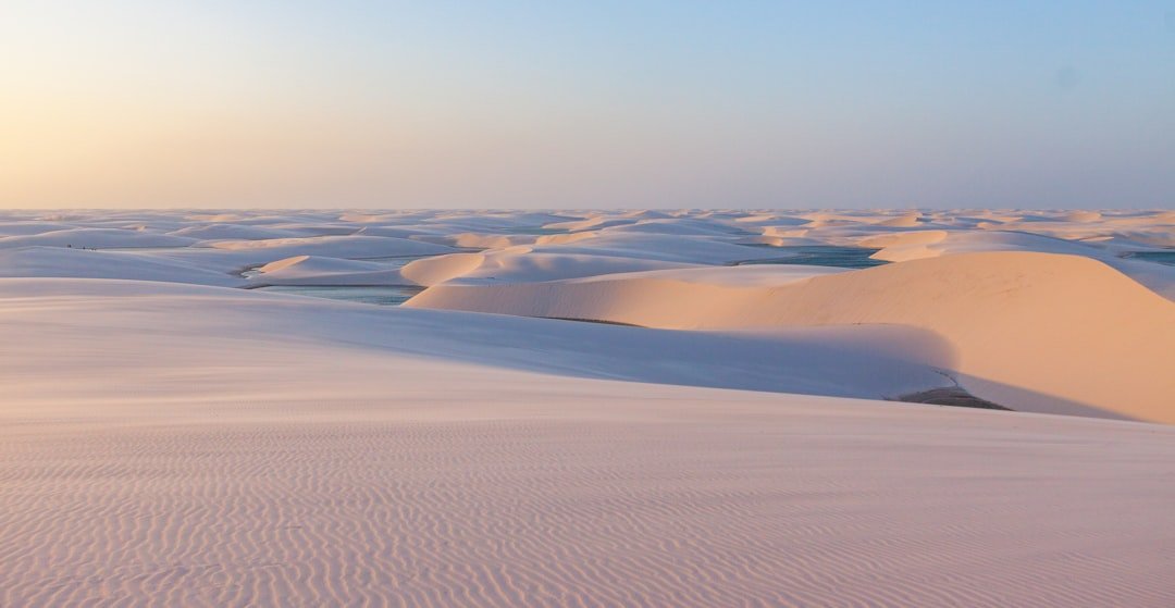 Lencois Maranhenses dunes with blue lagoons