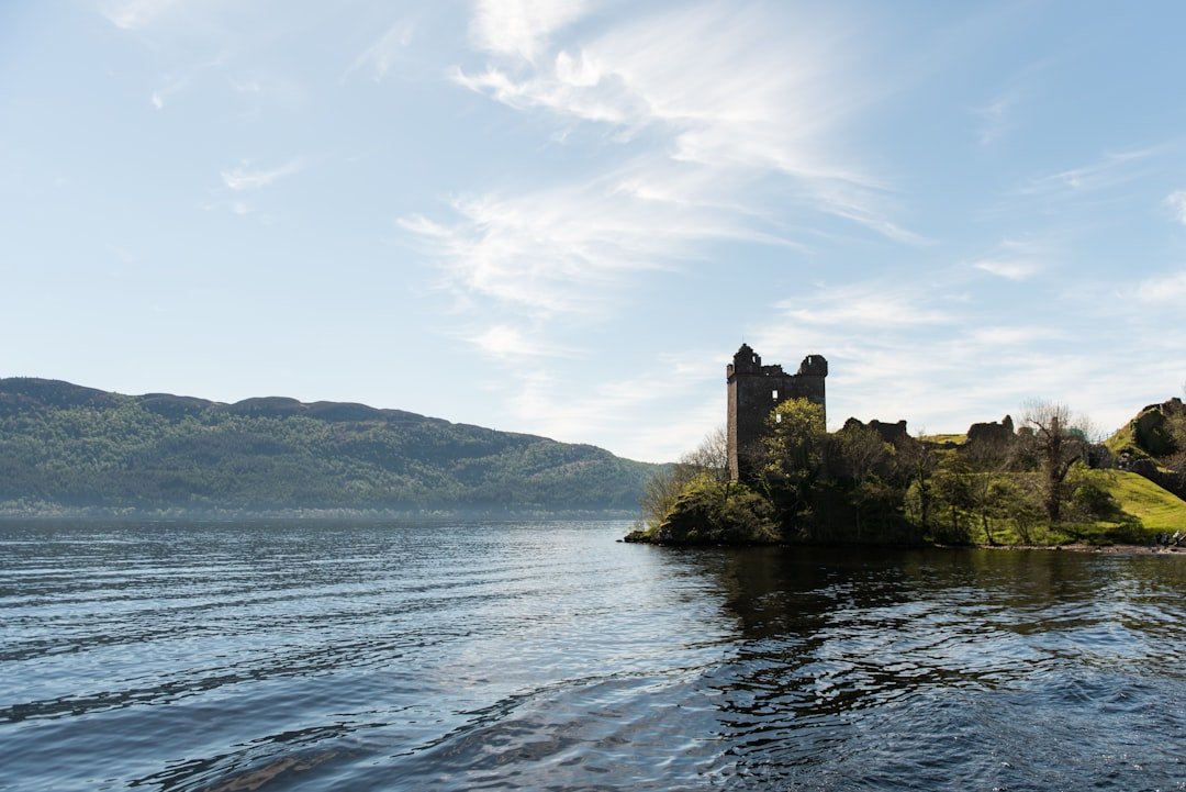 Loch Ness with Urquhart Castle ruins
