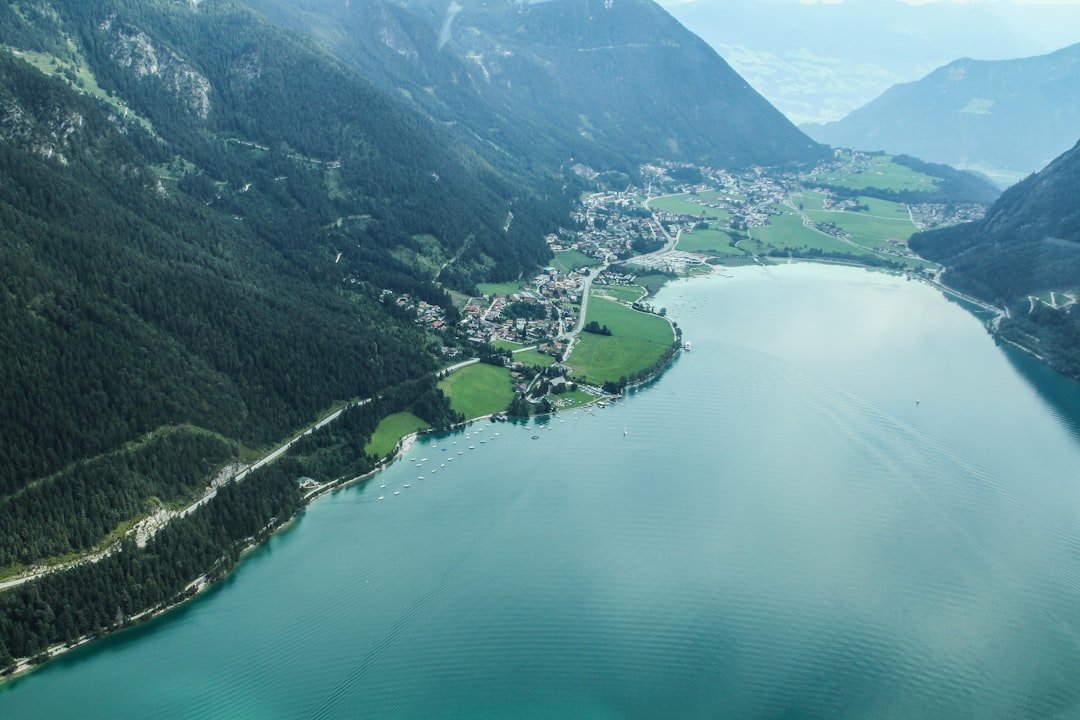 Achensee turquoise water mountains