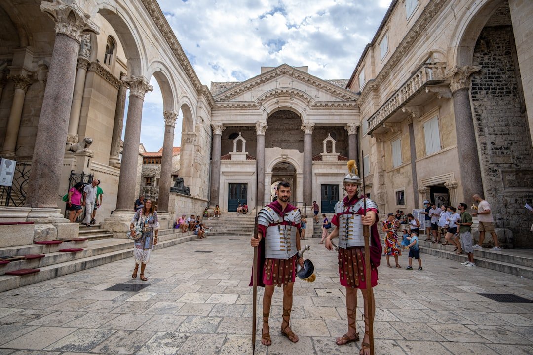 Ancient palace courtyards