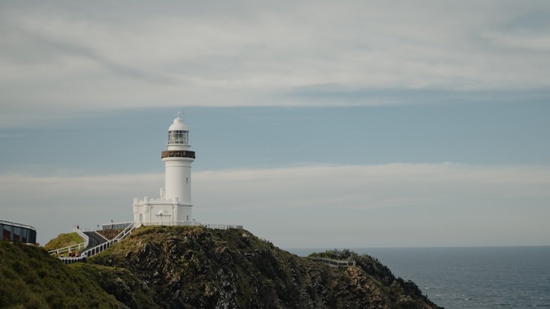 Cape Byron Lighthouse headland sunrise view