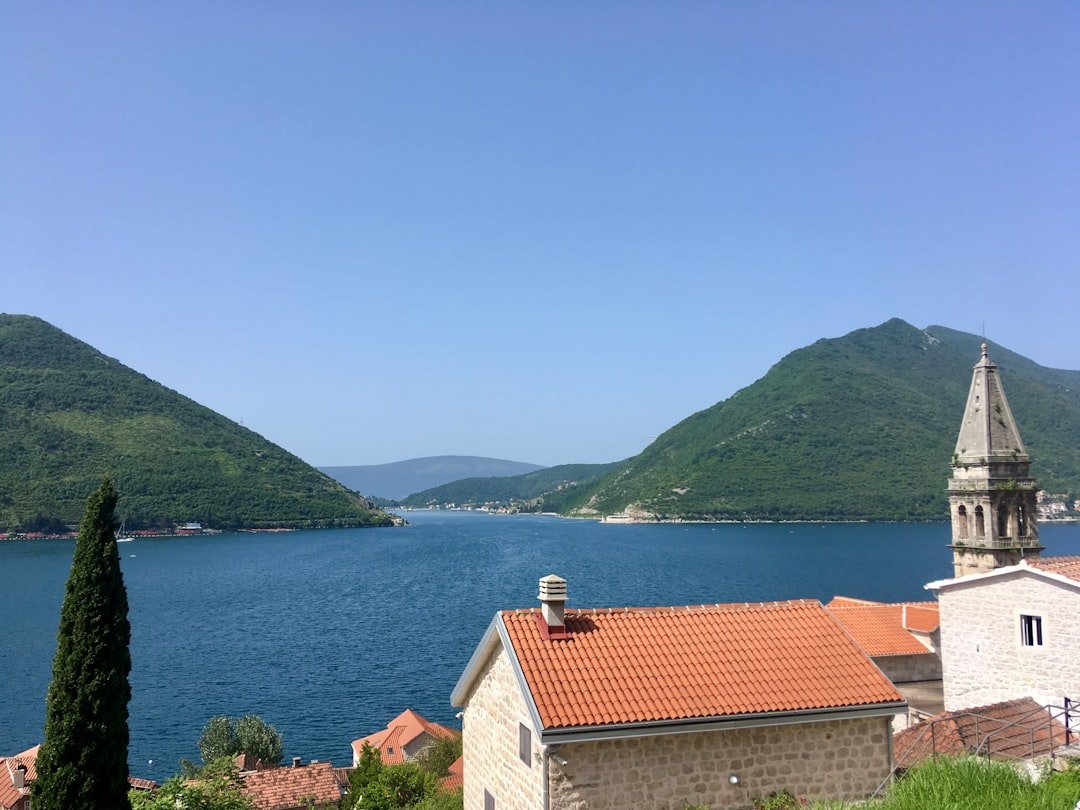 Perast island Our Lady of the Rocks church