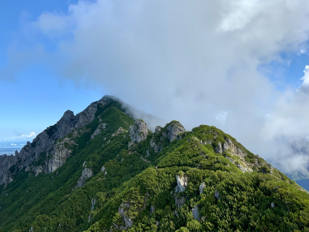 Hallasan mountain volcanic summit trail