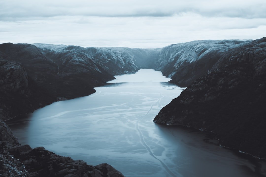 Preikestolen cliff over Lysefjord