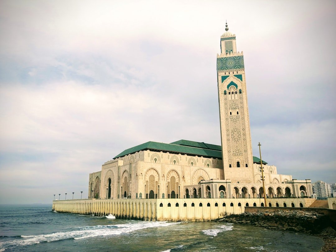 Hassan II Mosque Casablanca oceanfront minaret