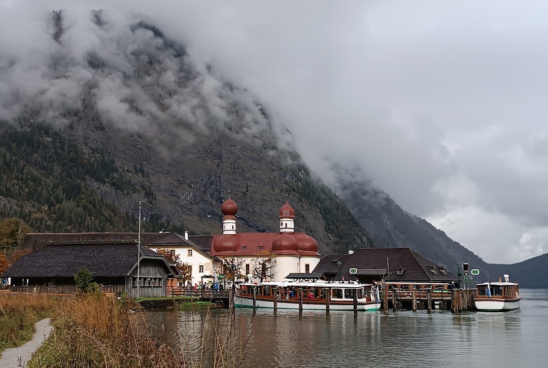 Konigssee emerald lake reflections