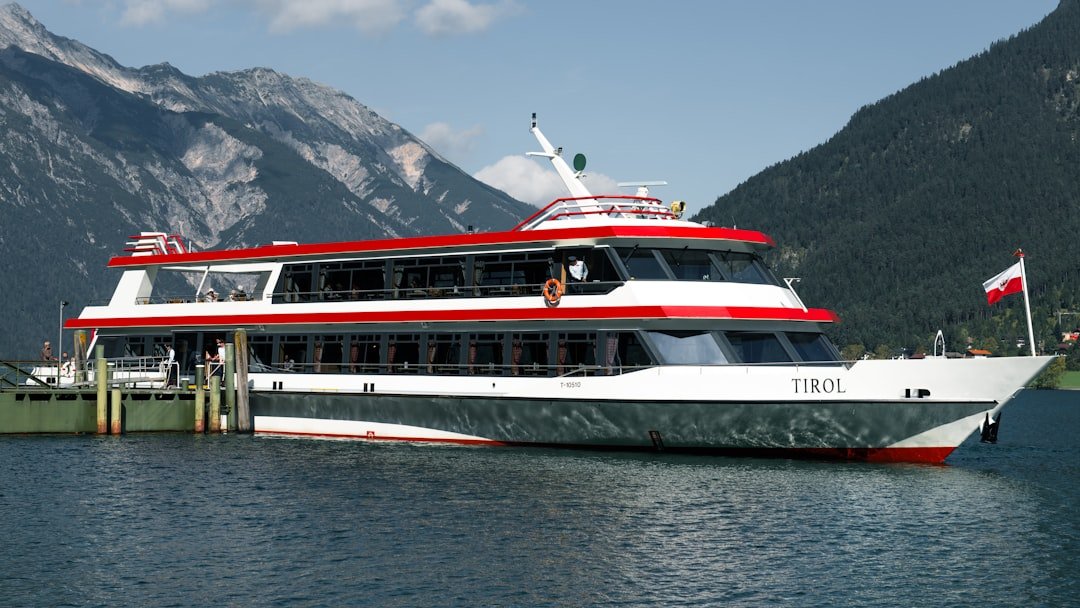 Historic steamer on emerald Achensee