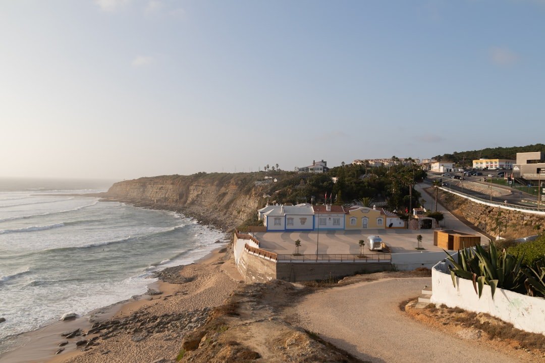 Harbor surfers and cliff paths
