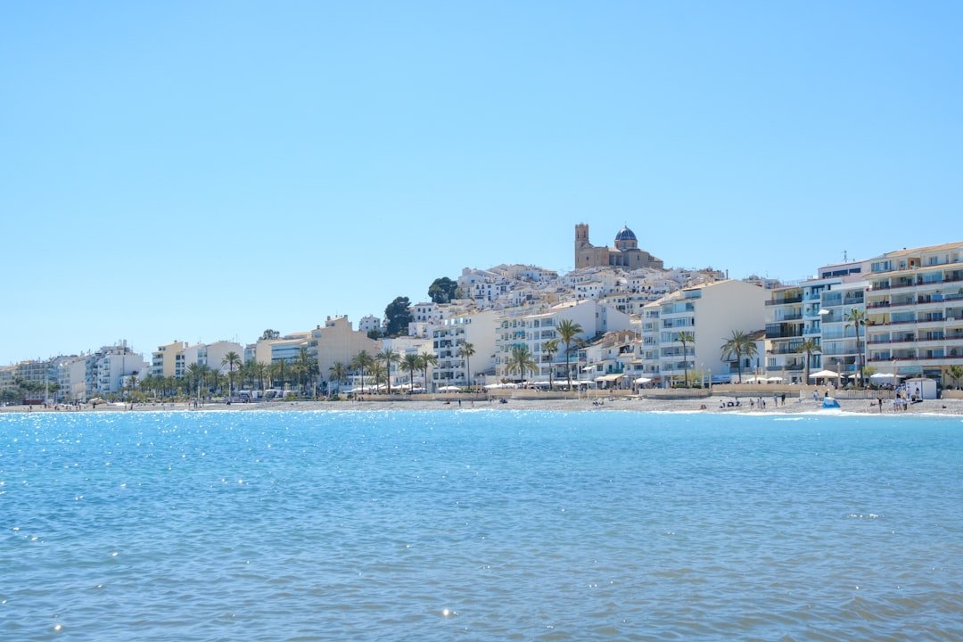 Altea blue domed church on hill