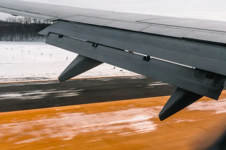 Air travel scene